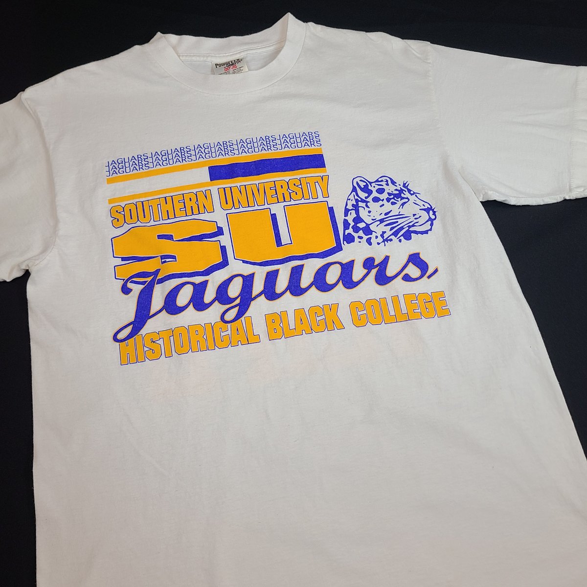 Image of Vintage 90s Southern University Jaguars HBCU Tee