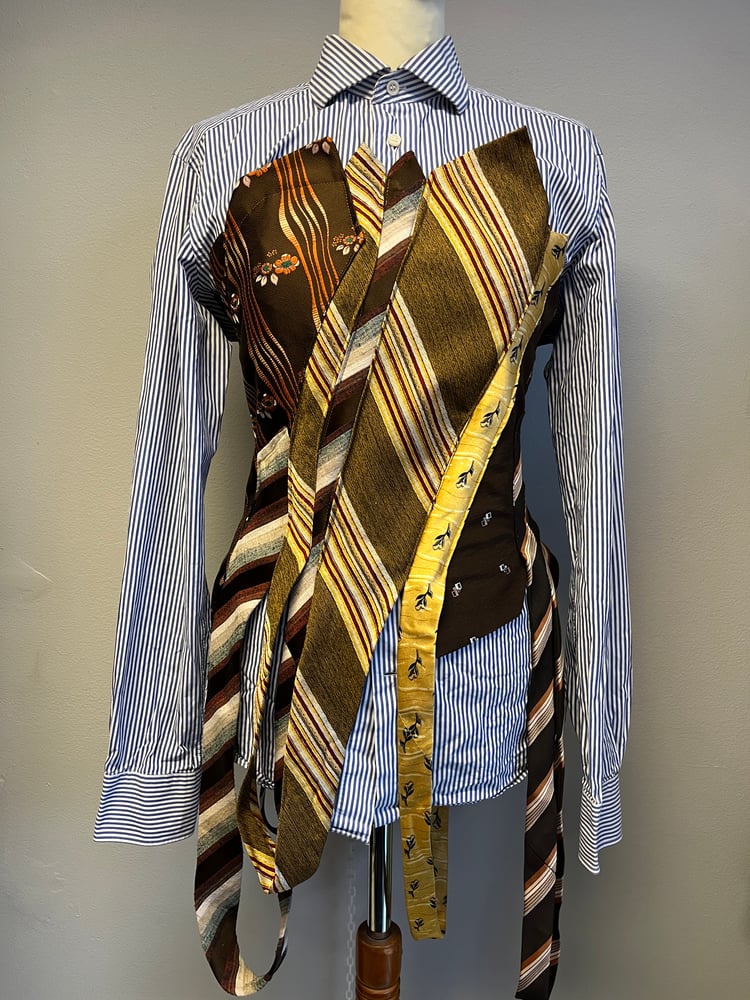 Image of Slipsecorsage i brune slips (xs-m)