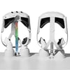 VR Charging Dock Controller Display Stand Holder for Meta Quest 3 VR 2 in 1 Charger Station Glasses 