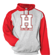 Hueneme Two Tone Heavy Cotton Hoody - Badger