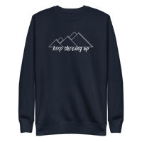 Keep Showing Up - Mountain Graphic