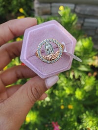 Round Virgencita Ring