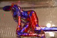Image 3 of Disco Head in Red/Blue & Mirrored