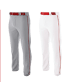 A4 Pro open Bottom baseball Pant w/Piping