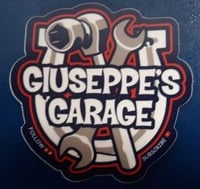 Giuseppe's Garage - Good Luck Sticker