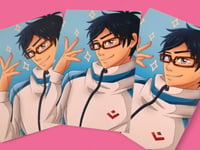 Image 2 of [FREE!ISC] Rei Ryugazaki Print!