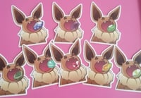 Image 1 of Evolve Eevee Meme Stickers