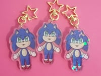 Image 1 of Sonic Little Buddy Keyring [REDUCED TO CLEAR]