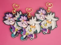 Image 1 of Silvaze - Fanart Keyring