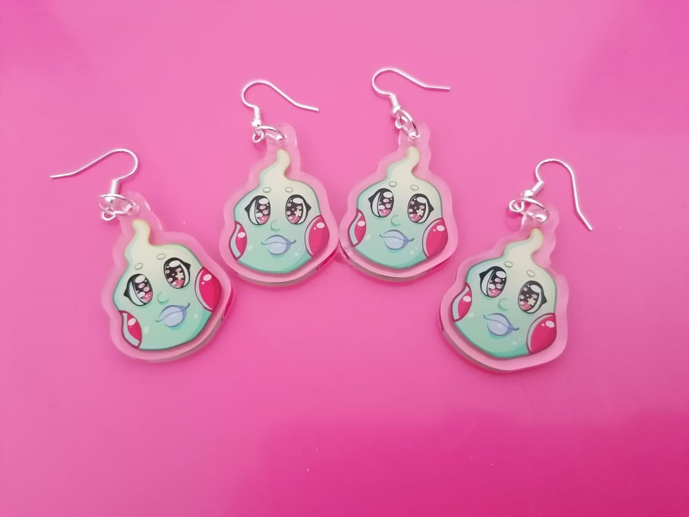 Image of Dimple Ghost Earrings!