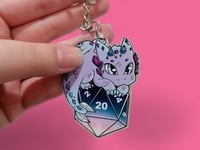 Image 1 of ORIGINAL DND inspired Dragon Keyring!