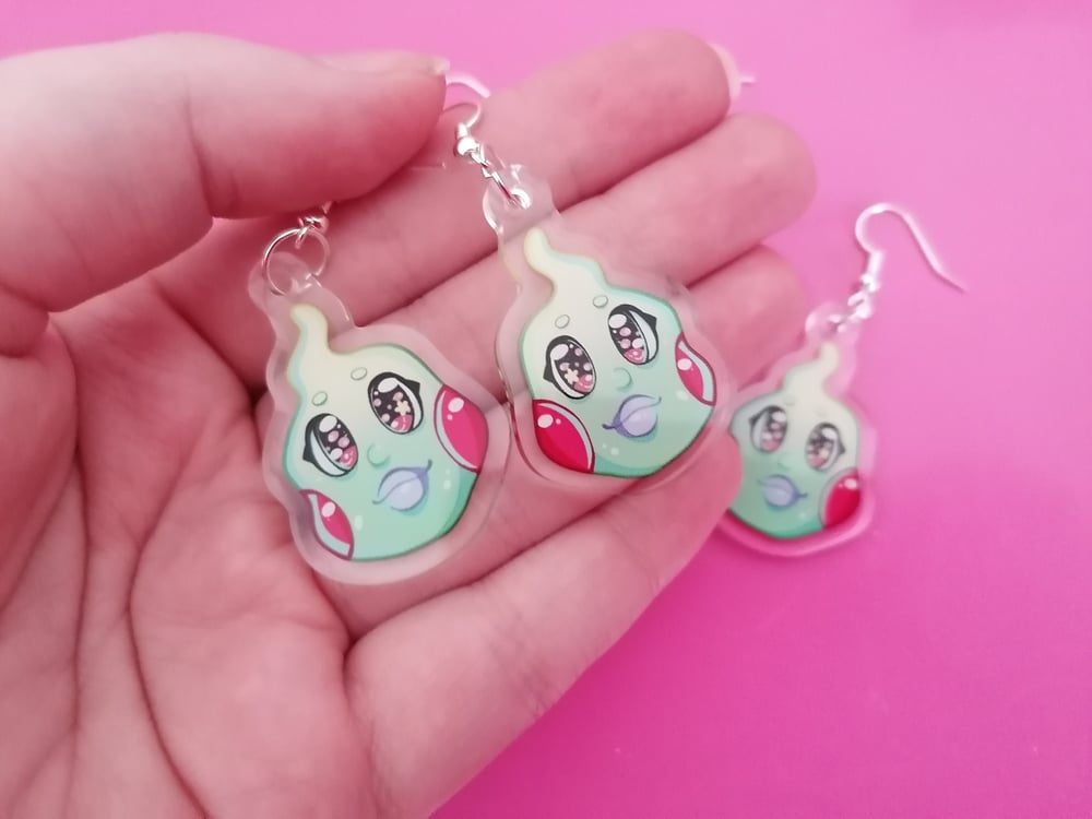 Image of Dimple Ghost Earrings!