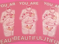 Image 4 of YOU ARE BEAUTIFUL. (Original Print)