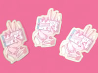 Image 3 of Girly Pop Wooden Pins!