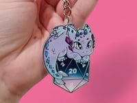 Image 4 of ORIGINAL DND inspired Dragon Keyring!