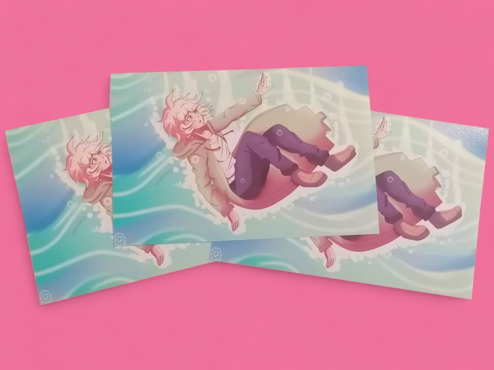 Image of [DR2] Nagito Waves Print!