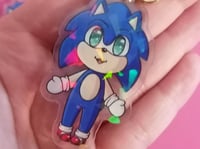 Image 4 of Sonic Little Buddy Keyring [REDUCED TO CLEAR]