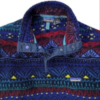 Image 2 of Vintage '97 Patagonia Synchilla Snap T - Tradewinds Blueberry