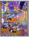 Return to Acid Beach Part2 woven blaket PREORDER