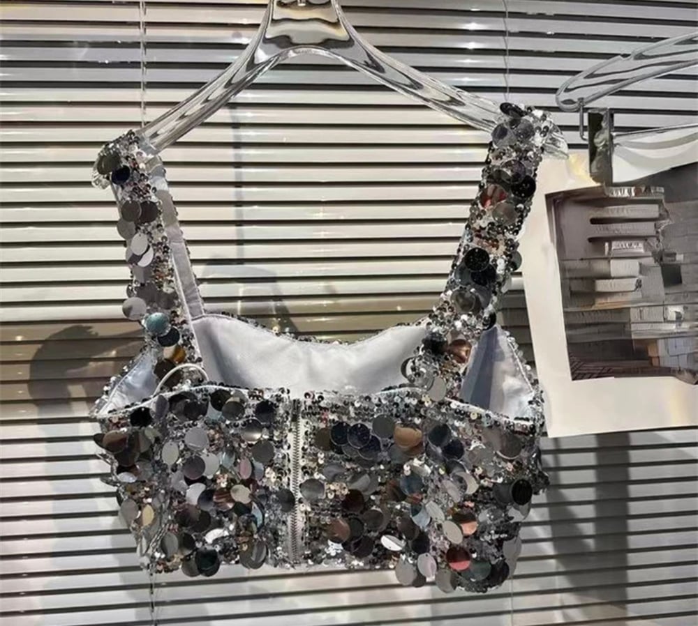 Image of Shimmer shorts set 