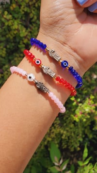Image 2 of Beaded San Juditas Ojito Bracelets 
