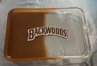 Tan Split Rolling tray