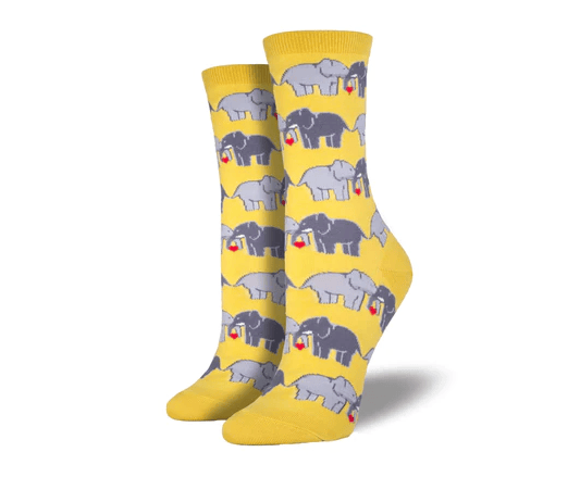 Image of Elephant Love Crew Socks