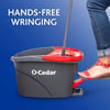 Hands Free O-Ceder Foot activated Pedal Spinning Mop Bucket System 