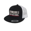 "BARCODE" Trucker Hat Black/White
