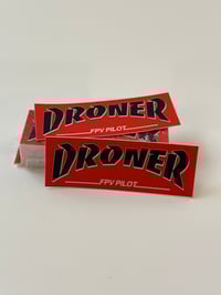 Droner FPV Pilot Sticker