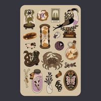 Vinyl Sticker Set: Cabinet of Curiosities