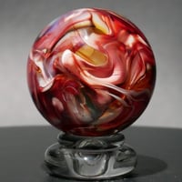 Image 2 of 41mm Worked Marble with Stand