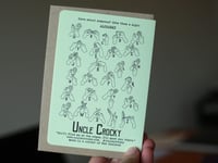 Image 4 of  "Happy Birthday!" - Vintage-Inspired Greeting Card - Sign Language Alphabet on Reverse