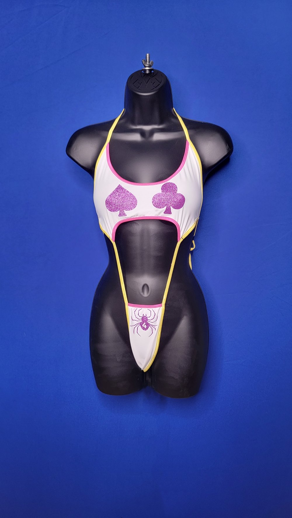 White Bungee Gum Monokini (Hisoka inspired)