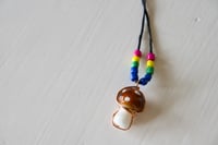 Image 2 of Mushie Necklace ~ Black