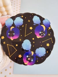 Image 1 of PRE-ORDER Galaxy Friends Gold Foil Coaster