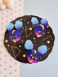 Image 3 of PRE-ORDER Galaxy Friends Gold Foil Coaster