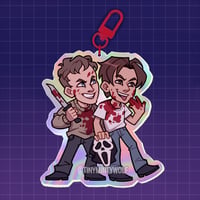 Image 2 of Scream Billy & Stu charm