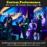 Custom professional performance for your event