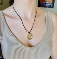 Image 3 of Queen Anne's Lace Wildflower Necklace