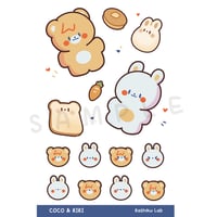 COCO&RIRI Sticker Sheet