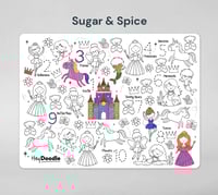 Image 2 of Hey Doodle Reusable Mat Sugar and Spice