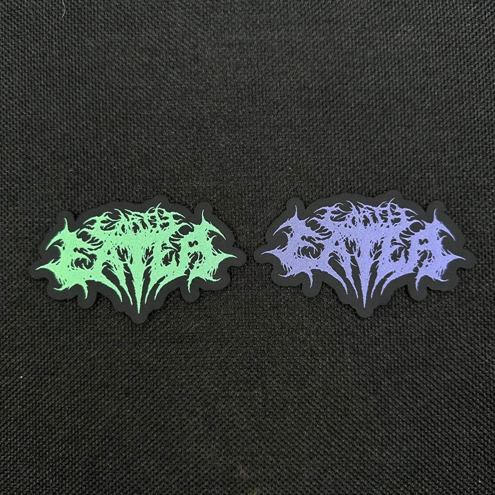 Earth Eater Official Woven Logo Patches