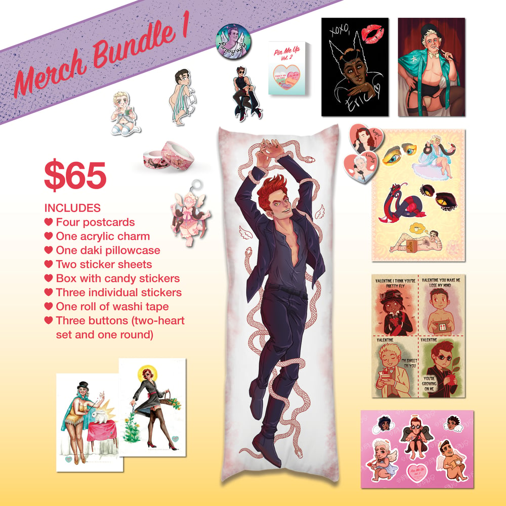 Image of Merch Only Bundle 1 (With Daki included)