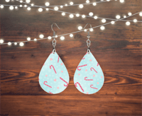 Candy Cane Earrings