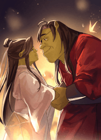 Shrek HuaLian 5x7" Print