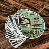 Shark Valley Sticker