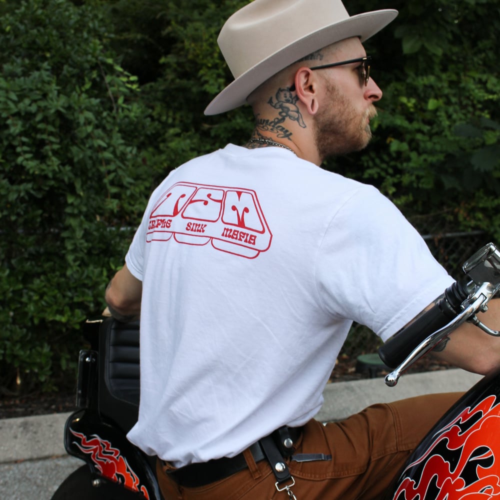 OG LOGO TEE - RED/WHITE