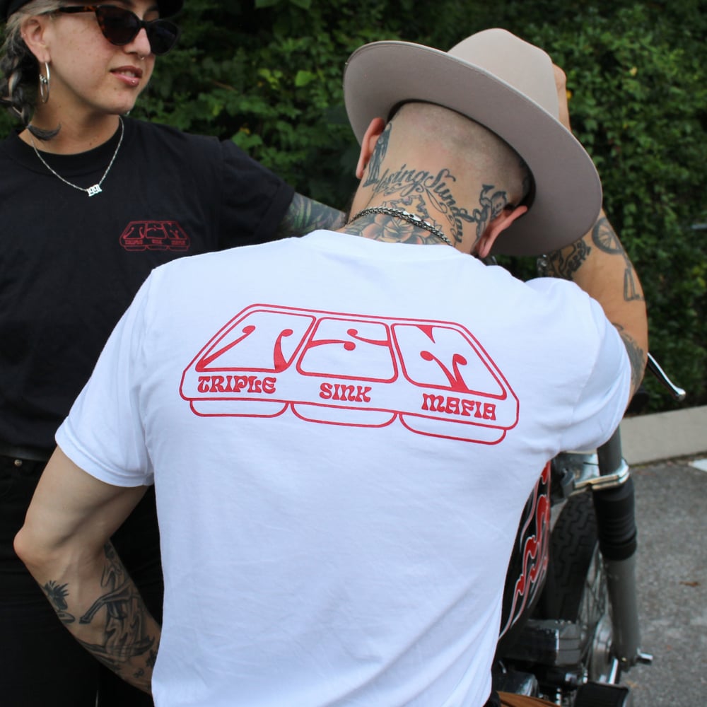 OG LOGO TEE - RED/WHITE