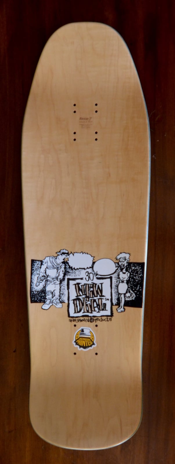 NEW DEAL SKATEBOARD DECK - TRICYCLE KID - SCREENED | SKATEBOARDS
